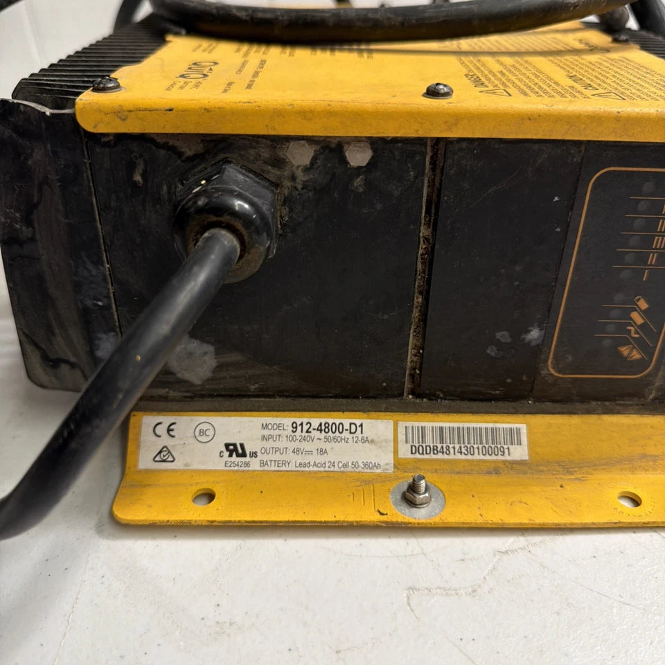 QUIQ DELTA-Q GOLF CART BATTERY CHARGER 912-4800-D1