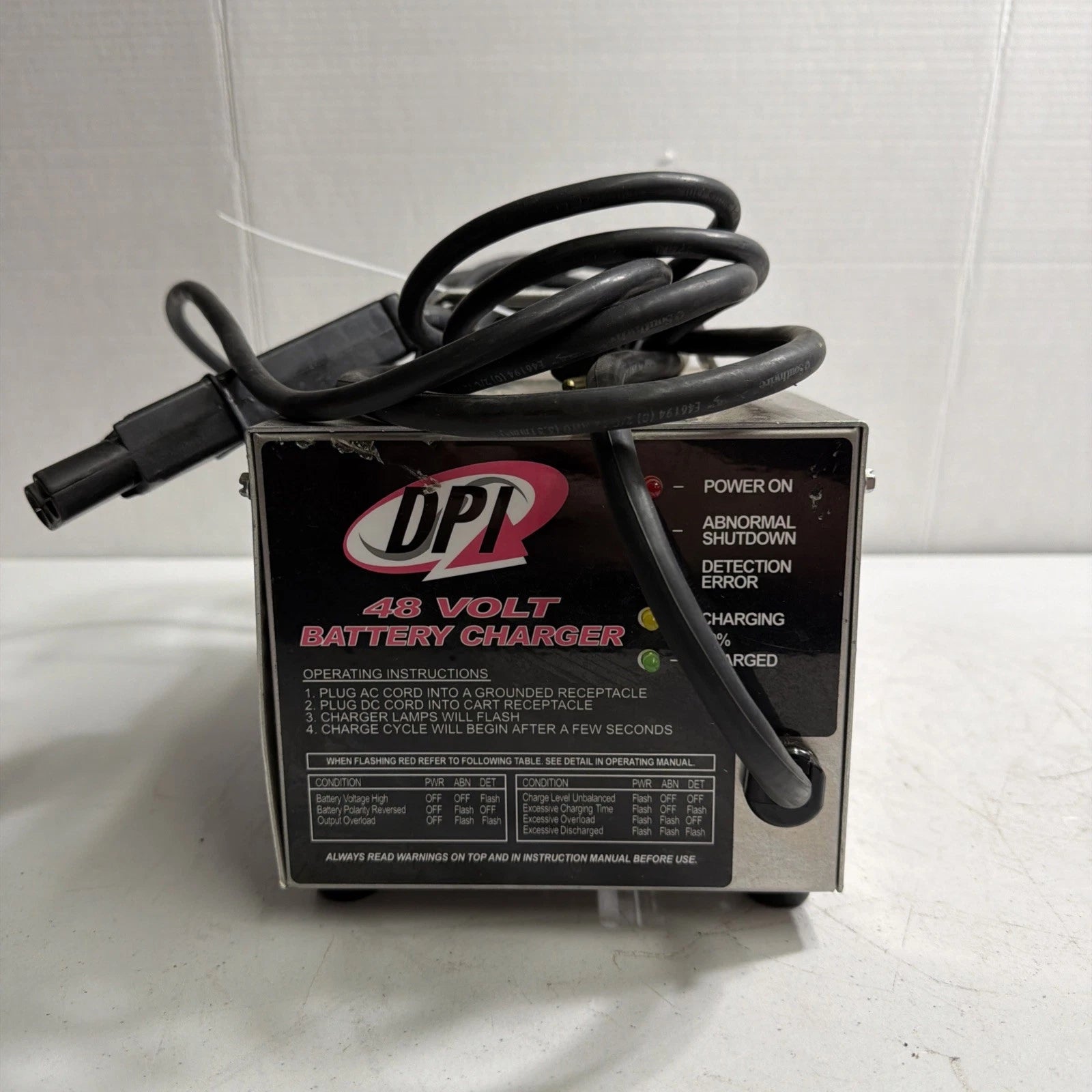 DPI Accusense Golf Cart Battery Charger 48 Volt - Model #48014-04